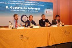 Arístegui anima a las firmas españolas a invertir en los nuevos socios de la Unión Europea
