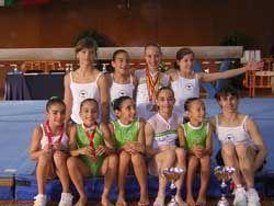 Las gimnastas de Pozuelo obtienen el bronce en el Campeonato de España