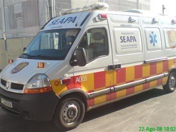 Nuestro servicio de emergencias SEAPA ha participado en el dispositivo del accidente de Barajas