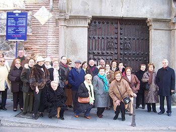 Los mayores del municipio visitaron el Monasterio de las Descalzas Reales