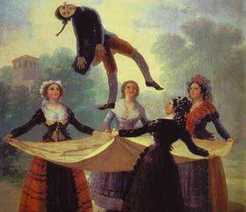 El libro ‘En busca de los tesoros de Pozuelo’ surgió al ver una niña la obra de Goya 'El Pelele'