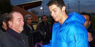 Cristiano Ronaldo rueda un spot en Pozuelo
