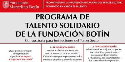 La Fundación Botín invierte en la contratación de desempleados 