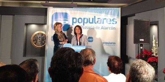 Aguirre, en Pozuelo: “Debemos defender a España como patria común e indivisible”