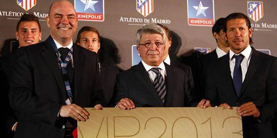 El Atlético de Madrid y el Grupo Kinépolis de Pozuelo estrechan lazos
