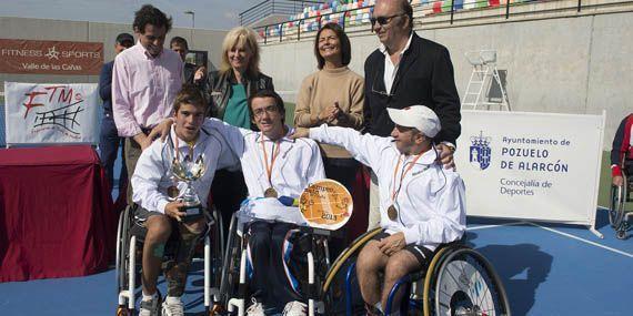 Madrid, subcampeona en el Campeonato de España de Tenis en Silla celebrado en Pozuelo