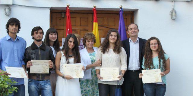El Consistorio entrega los premios 'Gerardo Diego' a alumnos de Secundaria y Bachillerato