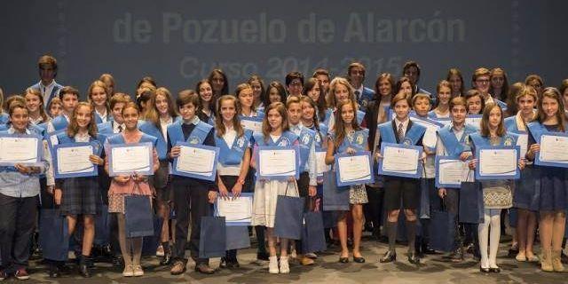 Premiados los mejores alumnos de 6º de primaria y 4º de la ESO de Pozuelo 
