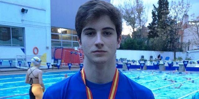 Fernando Pérez Castillo subcampeón de España de natación en 50 metros libre
