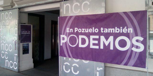 Podemos Pozuelo arranca la campaña electoral en Centro Cultural Padre Vallet