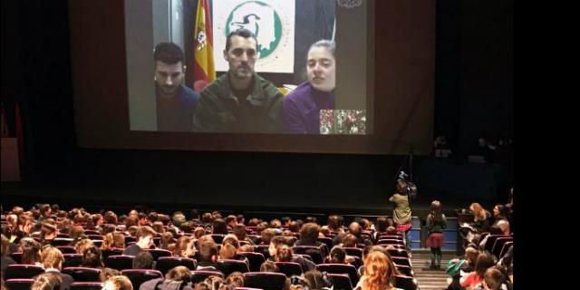 Escolares de Pozuelo conectan en directo con la Antártida 