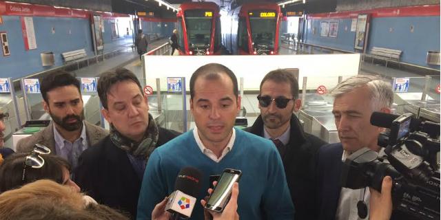 Ciudadanos propone sustituir el Metro Ligero por autobuses eléctricos