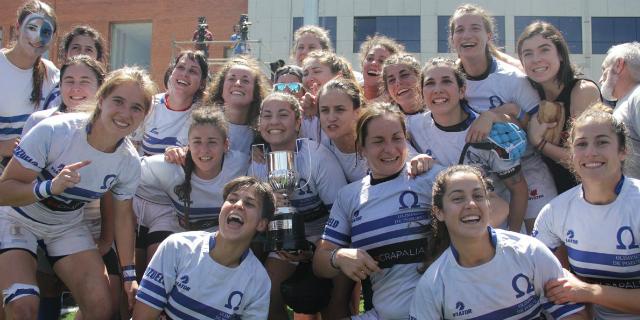 El Olímpico femenino se alza campeón de la División de Honor de rugby