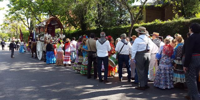 La Hermandad del Rocío de Pozuelo celebró su XXXII Romería en Honor a la Blanca Paloma