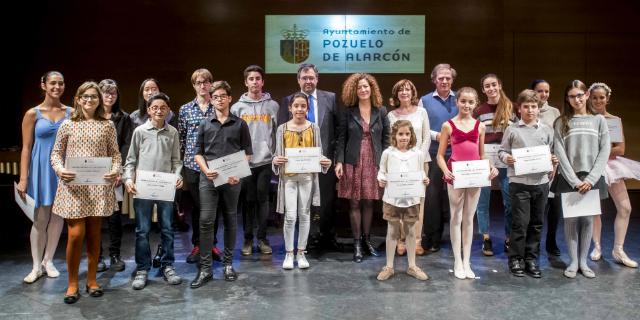 Pozuelo premia la excelencia de los alumnos de la Escuela Municipal de Música y Danza