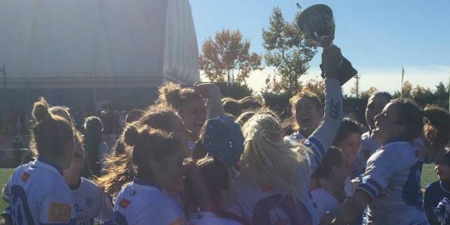 Las chicas del Olímpico ganan la primera edición de la Copa Ibérica de rugby