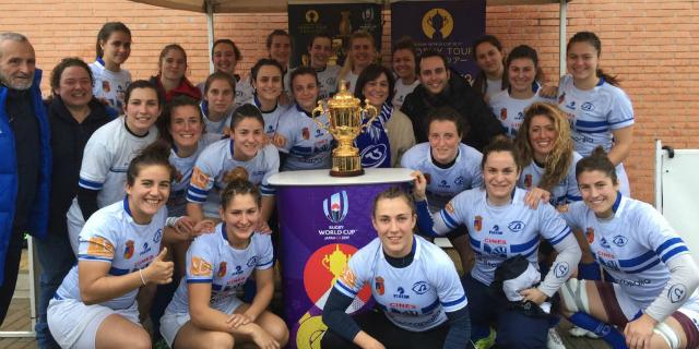 La Copa del Mundo de Rugby presenció la victoria del Olímpico femenino 