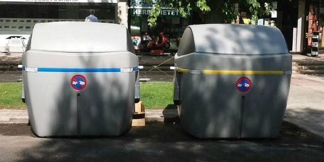 El Ayuntamiento instalará nuevos contenedores para facilitar el reciclaje a los vecinos