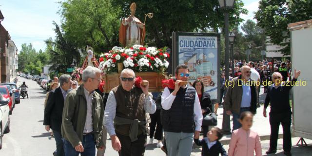 Húmera se despide de sus fiestas con la procesión en honor a San Gregorio