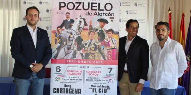 Un cartel taurino de lujo en las fiestas de Pozuelo: “El Cid”, Manuel Escribano y José Garrido