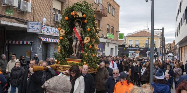 San Sebastián recorrió un año más las calles del centro de Pozuelo