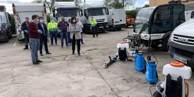 El Ayuntamiento reconoce el trabajo del personal del servicio de limpieza y recogida de residuos de Pozuelo 