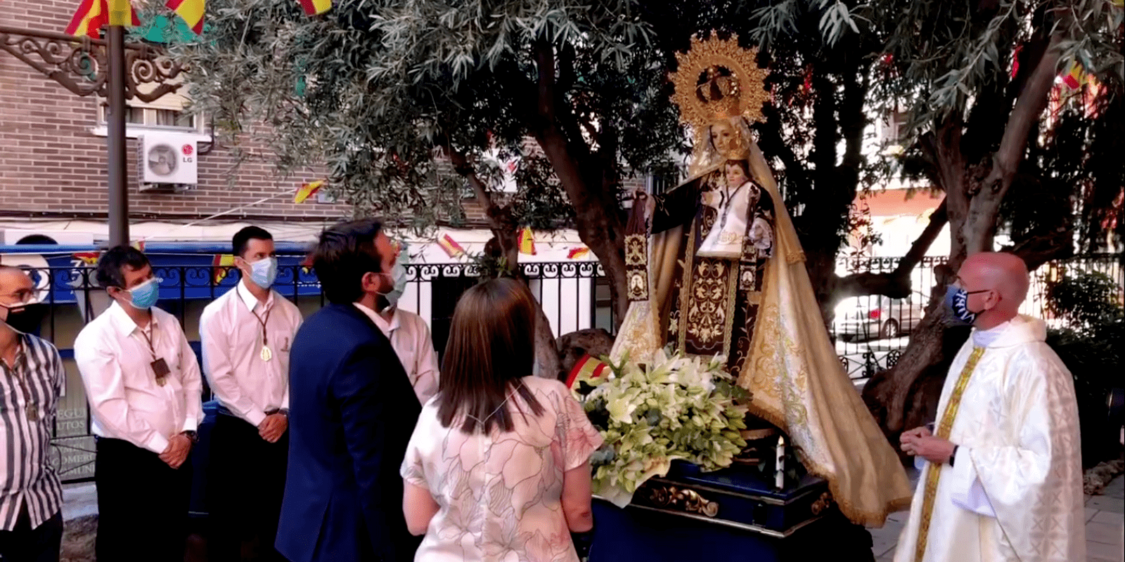 El Barrio de La Estación celebra la festividad de la Virgen del Carmen