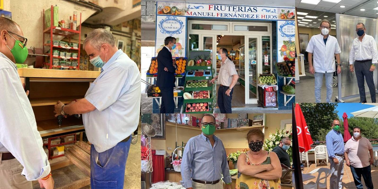 VOX propone reconocer el trabajo de comerciantes, hosteleros y empresarios con más de 40 años de trabajo en Pozuelo de Alarcón 