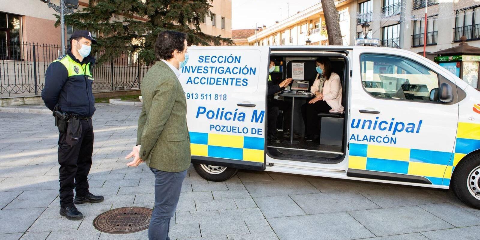 La Policía Municipal de Pozuelo incorpora un nuevo vehículo de atestados