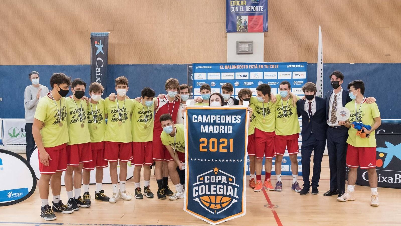 Escolapios Pozuelo gana La Copa Colegial de Madrid masculina de baloncesto   