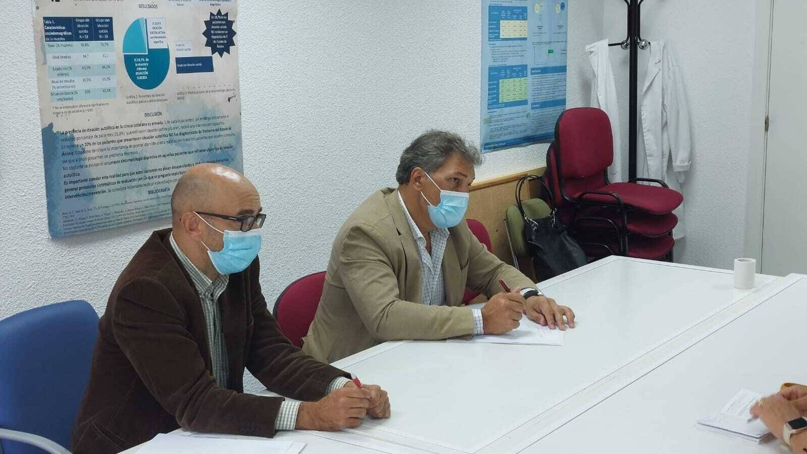 El PSOE de Pozuelo se reúne con los responsables de la Clínica Universitaria de Psicología de la UCM