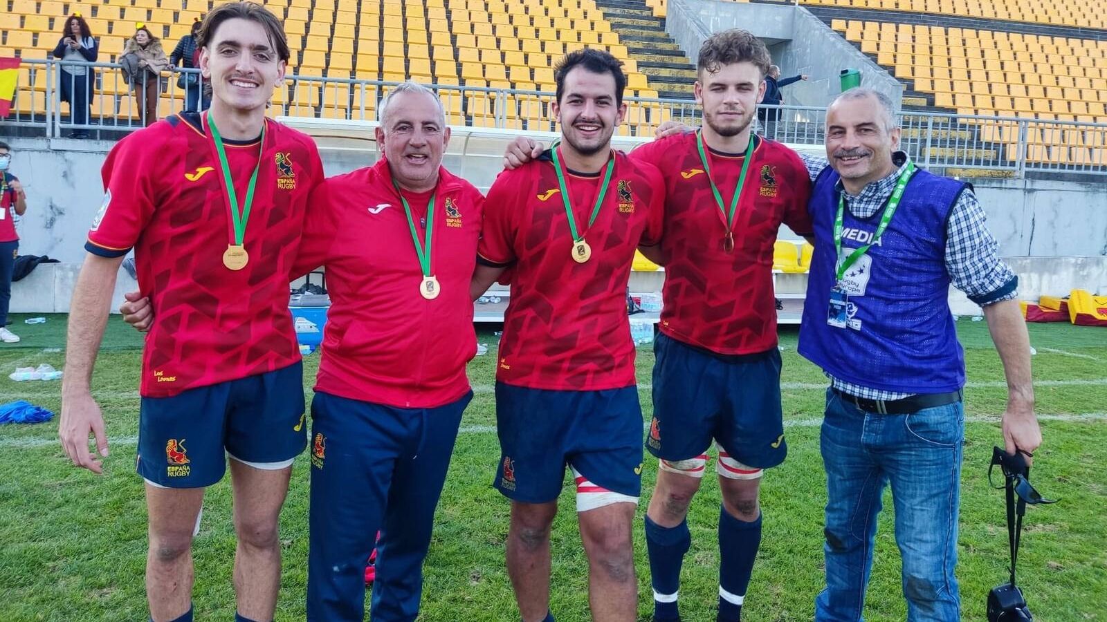 El CRC Pozuelo muy presente en la victoria de la Selección Española de Rugby Sub20 en el campeonato de Europa 