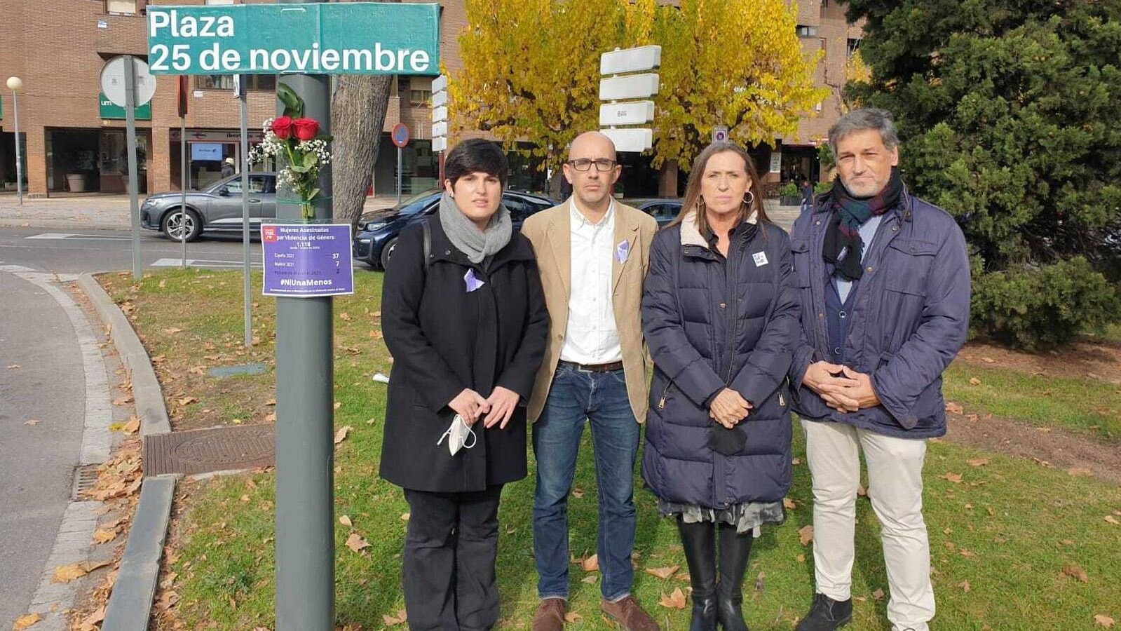 El PSOE pide una 'Plaza 25 de noviembre' en Pozuelo