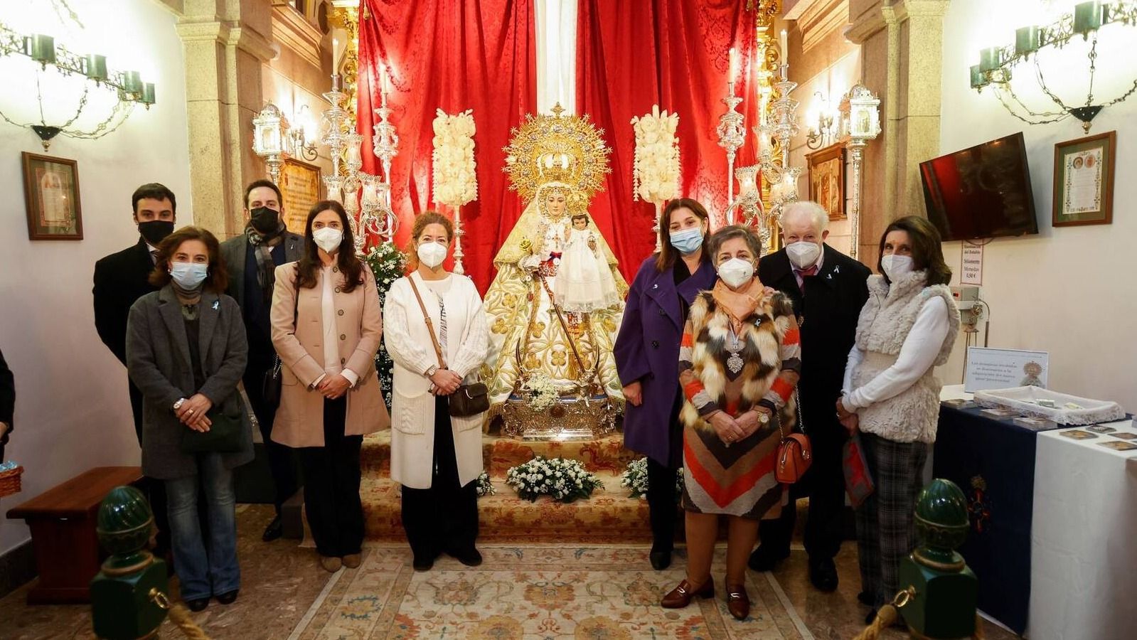 Quislant pide a Nuestra Señora de la Consolación por el fin de la pandemia y la salud de los vecinos de Pozuelo