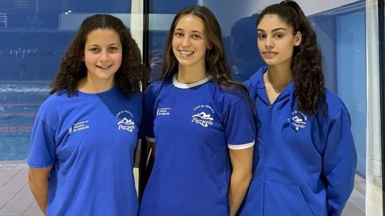 Tres nadadoras del Club Natación Pozuelo viajan al Campeonato de España de Natación por Comunidades Autónomas