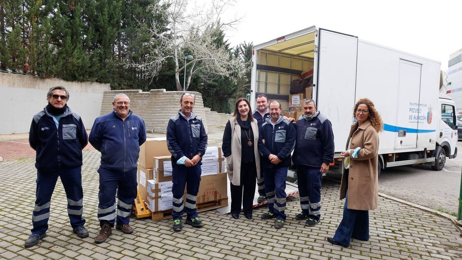 Nuevo envío de ayuda humanitaria para Ucrania al Zendal
