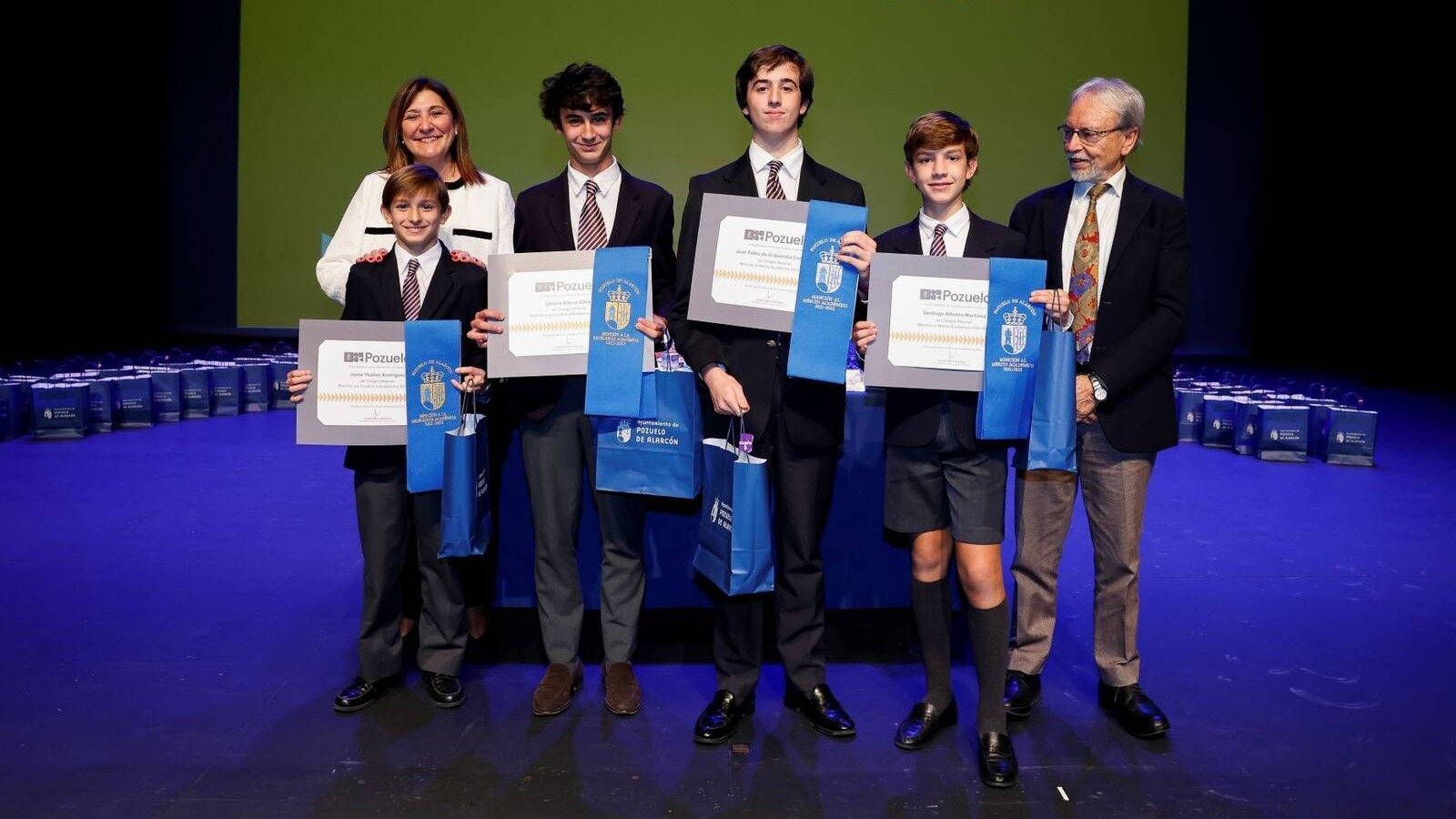 Premiados los mejores escolares de Pozuelo en el acto de Reconocimiento a la Excelencia y al Mérito Académico