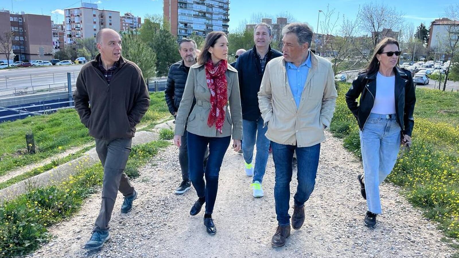 Bascuñana y Maroto se comprometen a mejorar el entorno de los Arroyos Meaques y Valchico