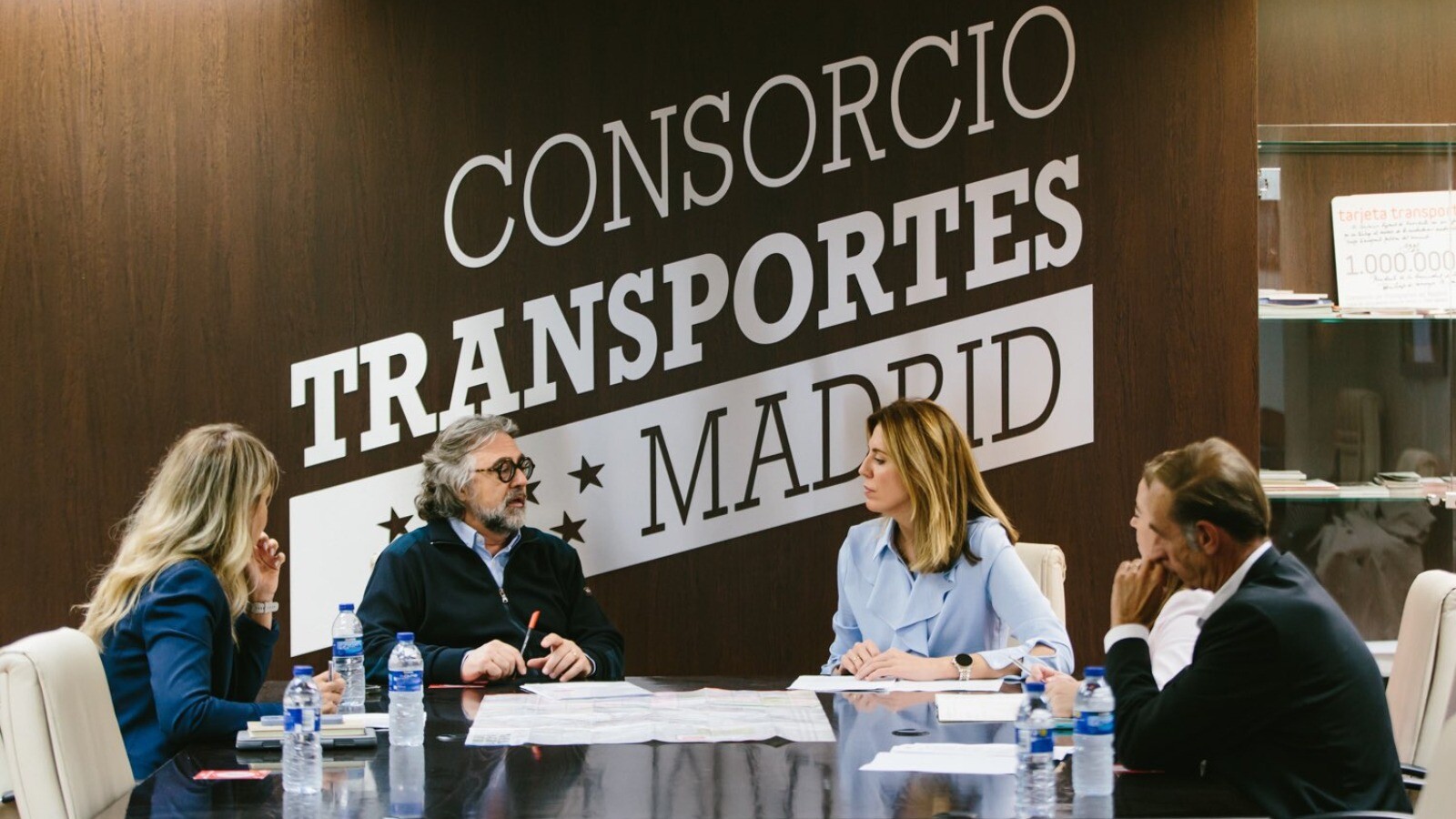 Tejero se reúne con el Consorcio Regional de Transportes para trabajar en la reorganización de las líneas de bus en Pozuelo 
