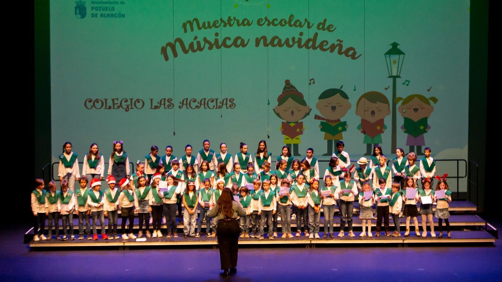 Más de 600 niños de Pozuelo participan en la Muestra Escolar de Música Navideña