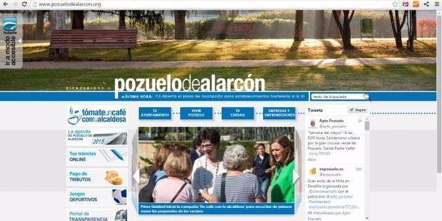 La web municipal de Pozuelo ocupa el puesto doce en el ranking de popularidad