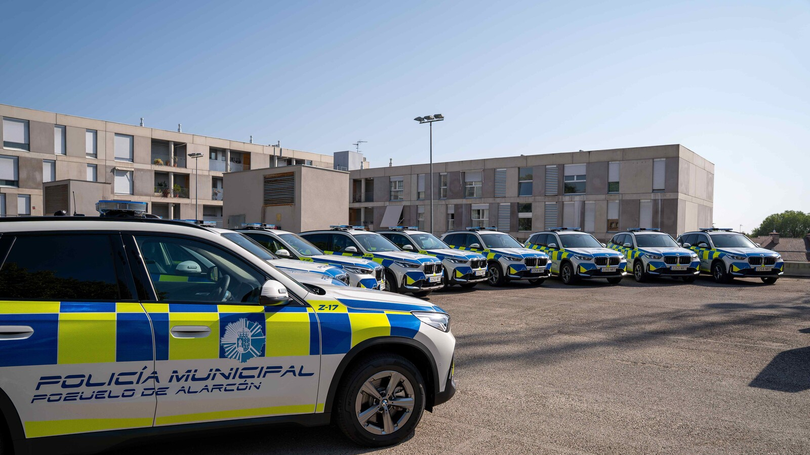 Diez nuevos coches patrulla refuerzan la Policía de Pozuelo