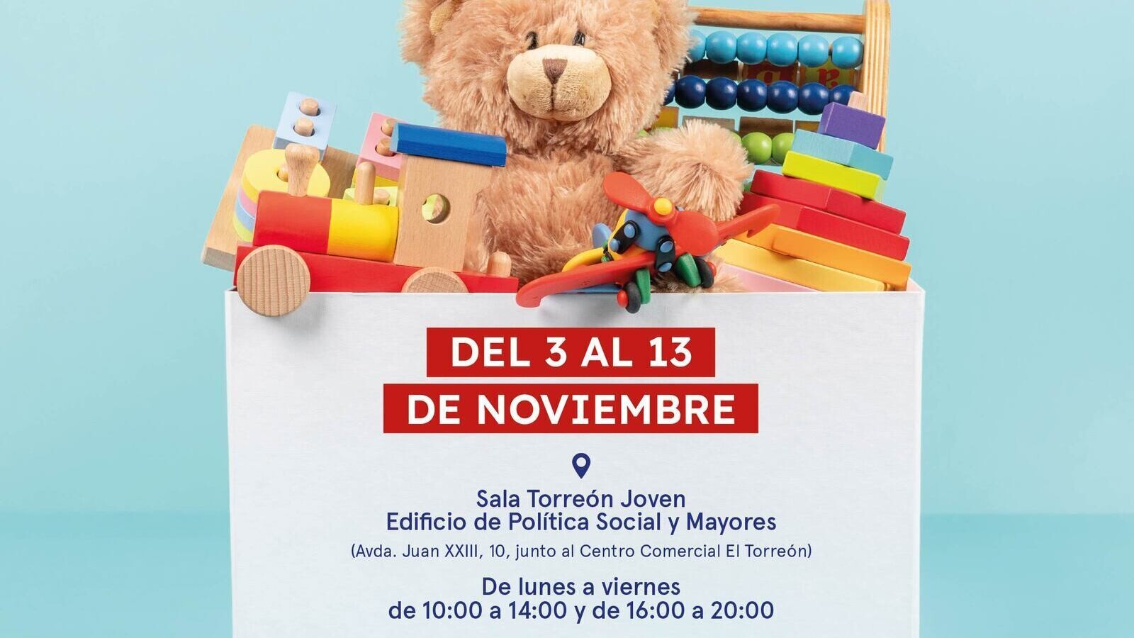 Pozuelo inicia una campaña solidaria de recogida de juguetes