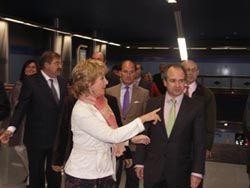 Las obras del Metro Oeste están ejecutadas al 75 por ciento