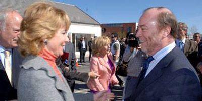 Esperanza Aguirre y Gonzalo Aguado inauguran el Centro de Conservación de la Zona Oeste