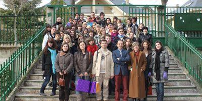 El Instituto Camilo José Cela recibe a 23 alumnos polacos