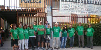 Encierro en el Instituto Gerardo Diego por las medidas tomadas en Educación