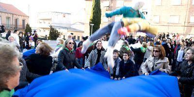 Pozuelo celebró el Manteo del Pelele