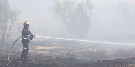 Los vecinos de La Cabaña, hartos de los incendios en verano