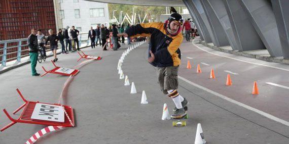 Pozuelo celebra su 'I Jornada Longboard'